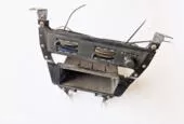 Middenconsole paneel zwart Volvo 240 ('82-'94)