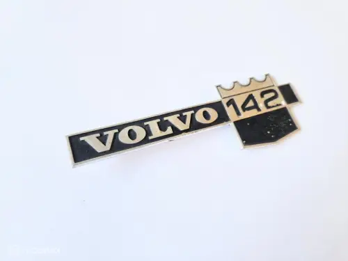 Spatbord embleem Volvo 142