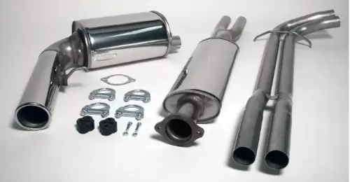 Uitlaat set Volvo XC70 2001-2007 Simons Sportsystem RVS