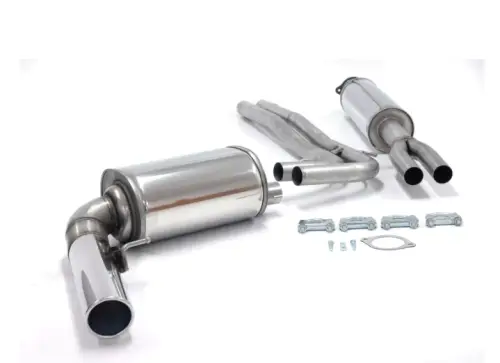 Uitlaat set Volvo S80 I Simons Sportsystem RVS Turbo