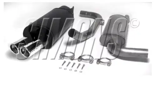 Uitlaat set Volvo S40 V40 I Simons Sportsystem '01-'04