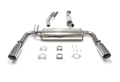 Uitlaat set Volvo S40 V50 Turbo T5 AWD '04-'12 RVS