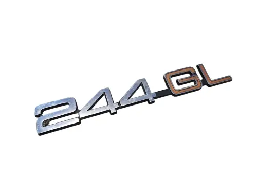 Embleem achterklep Volvo 244 GL 1246002